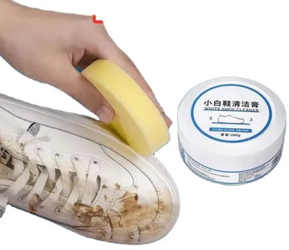 Crème Nettoyante Pour chaussures blanches