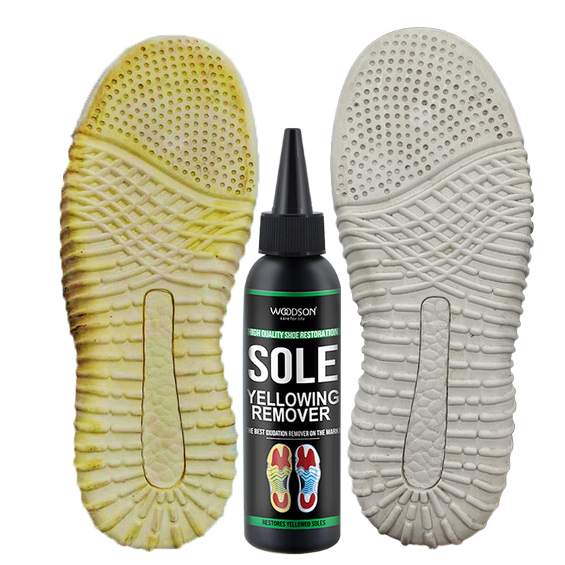 produit pour déjaunir les semelles de chaussure